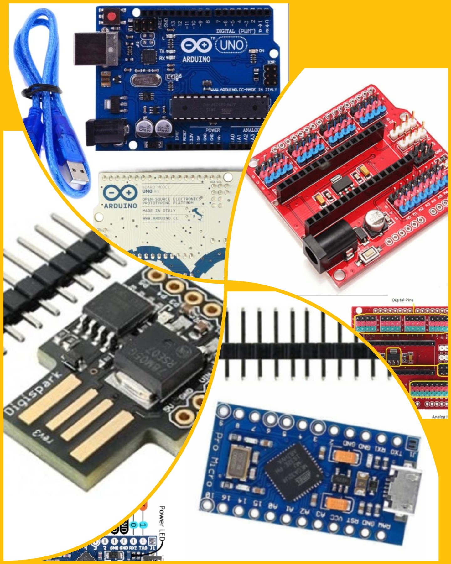 Arduinos and Compatible Boards